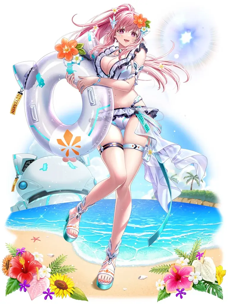『白猫プロジェクト NEW WORLD’S』新イベント「サマー・ビーチ・バケーション」開催！夏らしい水着姿のエレノア、ニルカ、フラン、カクリアが登場！ 画像 3