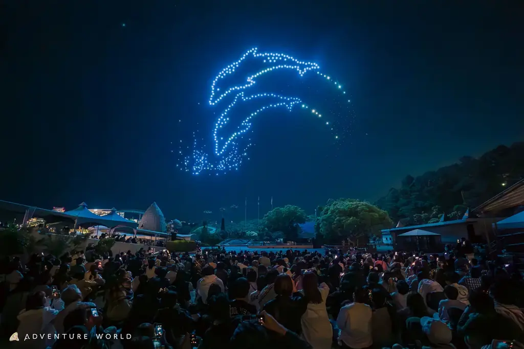 8月13日〜16日開催　500機ドローンが白浜の夜空を彩る