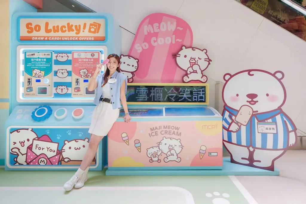 【もちにゃん】西武渋谷店で開催中「夏だ！海だ！もちにゃん夏まつり」のもちにゃん、香港で大型体験形イベント展開！ 画像 9