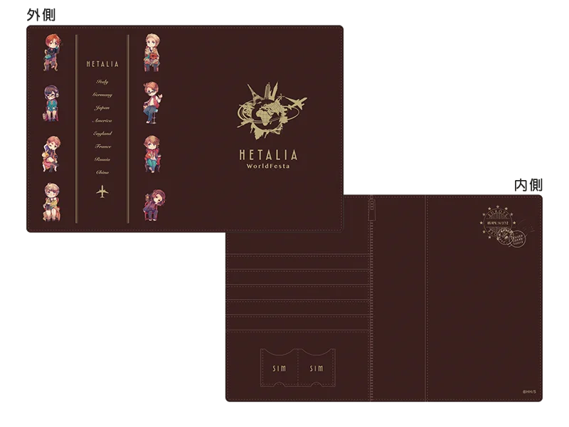 この秋、東京＆大阪で行われる『ヘタリア』20周年原画展、日丸屋秀和先生描きおろしの全員集合キービジュアル＆特典デザインがついに解禁！ 東京会場先行抽選販売も本日よりスタート！ 画像 2