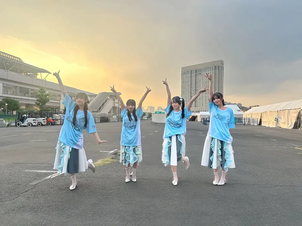 衛星とカラテア、『TOKYO IDOL FESTIVAL 2026』SKY STAGEのトリが荒天で中止 “4人体制最後のTIF”を諦めきれず、急遽EBiS303で振替ライブを実施 画像 2