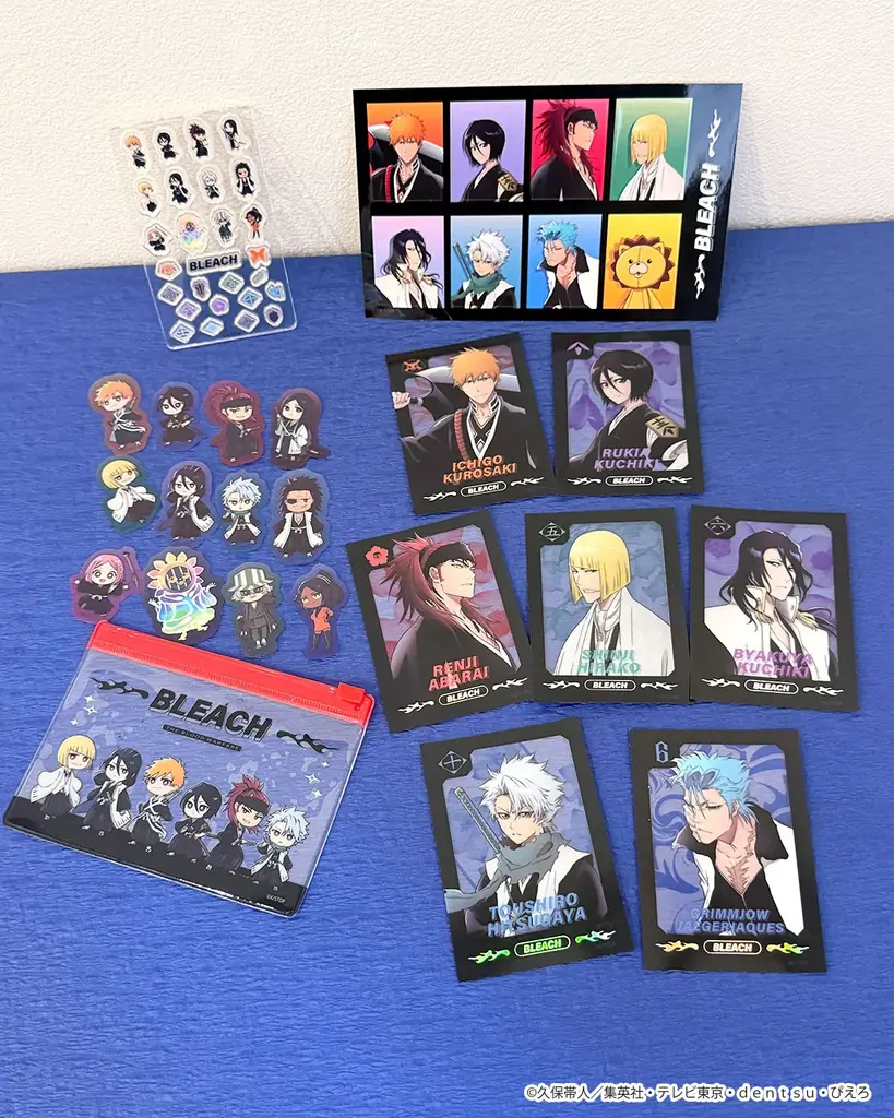 TVアニメ『BLEACH 千年血戦篇』の限定アイテムがサンキューマートに初登場！全品390円(税込429円)で8月下旬に発売！ 画像 4