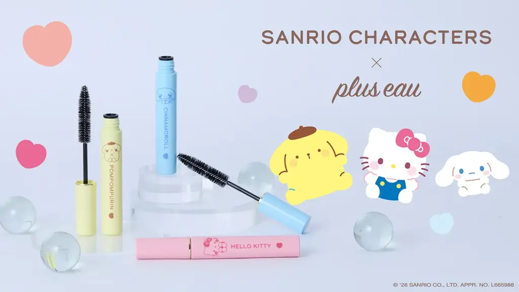 【ハローキティ、シナモロール、ポムポムプリン×plus eau】ポイントリペア スーパーハードから“サンリオキャラクターズ 限定デザイン”が数量限定で新発売！ 画像 2