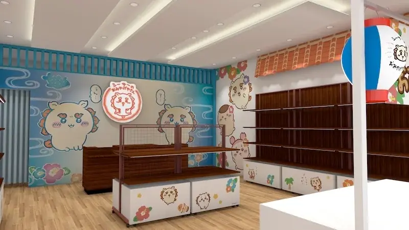 【ちいかわ】「シーサーのおみやげやさん」新店舗が那覇空港に8月12日(水)オープン！沖縄定番の「スッパイマン」「オリオンビール」とのコラボアイテムも大集合！ 画像 2