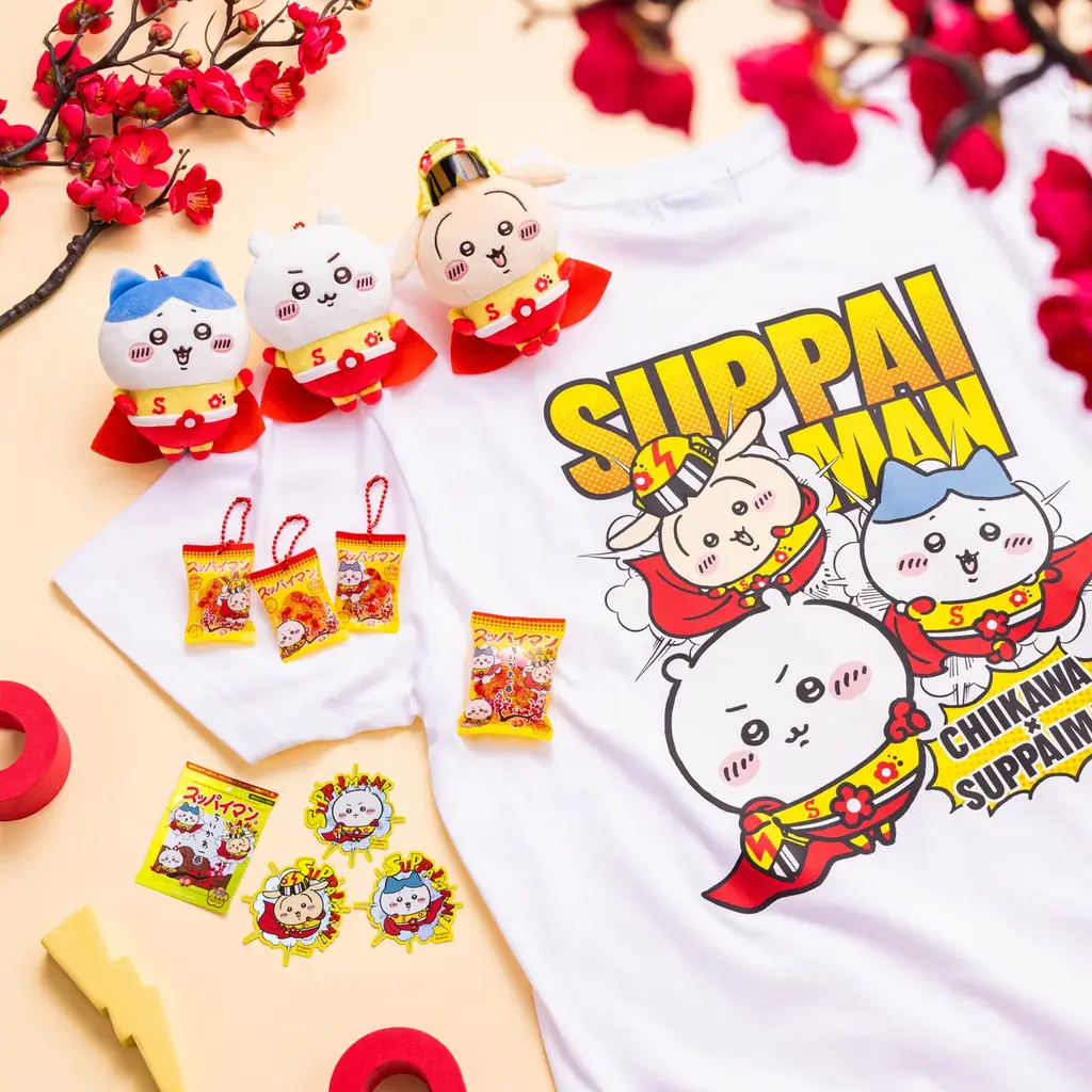 【ちいかわ】「シーサーのおみやげやさん」新店舗が那覇空港に8月12日(水)オープン！沖縄定番の「スッパイマン」「オリオンビール」とのコラボアイテムも大集合！ 画像 3