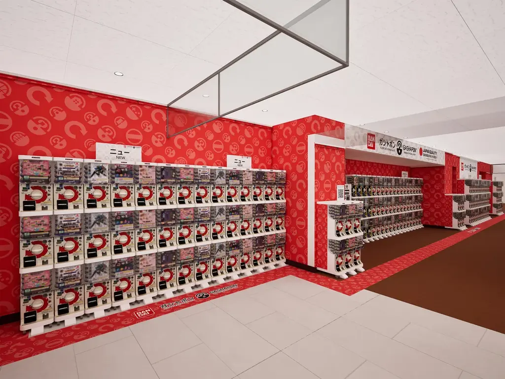 バンダイ公式の「ガシャポン®」専門店が登場 『ガシャポンバンダイオフィシャルショップ』山口井筒屋店　2026年8月6日(木)オープン！ 画像 2