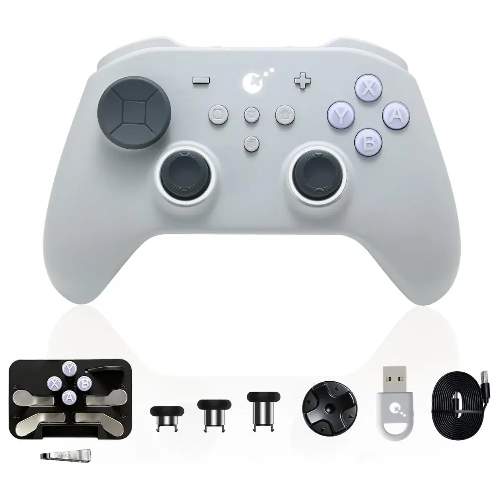 【8月楽天お買い物マラソン限定】Switch 2対応！プロが認める操作性「GuliKit TT MAX」登場。超低遅延【0.00262秒】＆4000段階TMRセンサーがあなたのプレイングを劇的に変える 画像 2