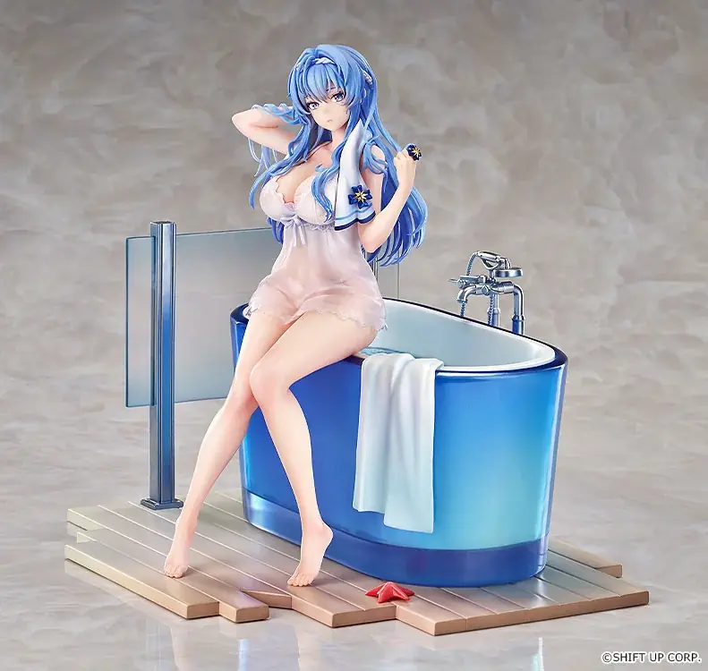 『勝利の女神：NIKKE』より、「ヘルム」が湯上がり姿のフィギュアで登場。あみあみにて予約受付中。 画像 3