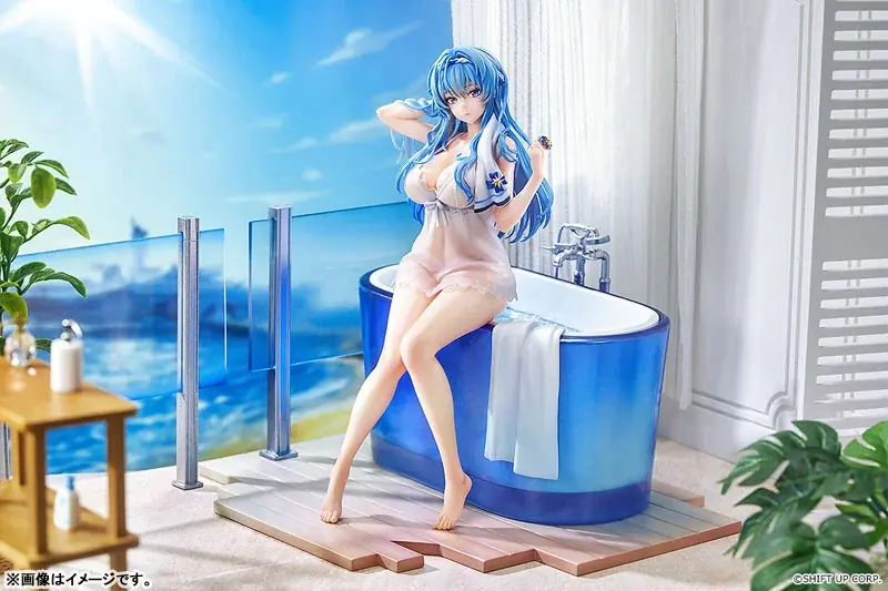 『勝利の女神：NIKKE』より、「ヘルム」が湯上がり姿のフィギュアで登場。あみあみにて予約受付中。 画像 8