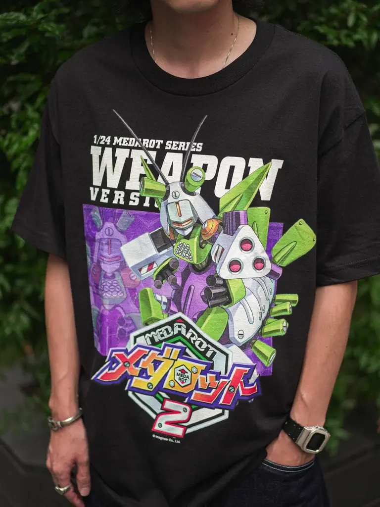 平成世代の記憶をTシャツに。DAN×『メダロット2』コラボTシャツ第2弾 画像 2