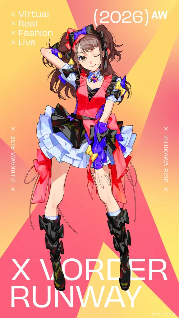 “ファッションショー×音楽ライブ”「X VORDER RUNWAY」VTuber、ゲーム・アニメキャラクター、リアルアーティスト全出演者が集結するテーマソング『交錯 OMNIVERSE』MVを公開！ 画像 19