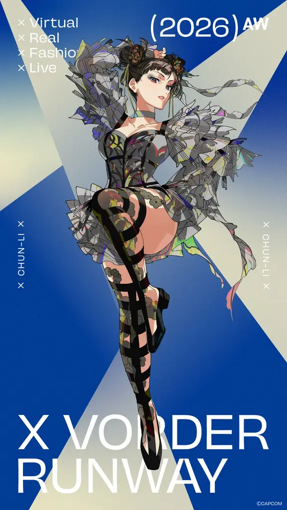 “ファッションショー×音楽ライブ”「X VORDER RUNWAY」VTuber、ゲーム・アニメキャラクター、リアルアーティスト全出演者が集結するテーマソング『交錯 OMNIVERSE』MVを公開！ 画像 21