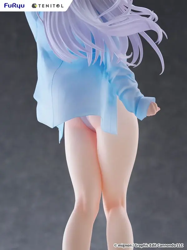 mignon先生が描くオリジナルキャラクター「shiro」がSwimsuit ver.になりフィギュア化。あみあみにて予約受付中。 画像 17