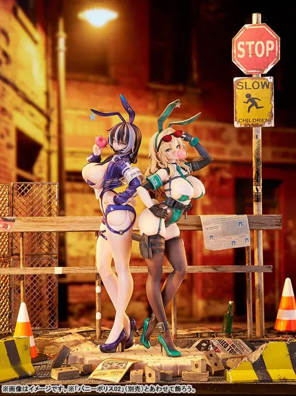 6月発売予定：CheLA77描き下ろしバニーポリス1/6フィギュア