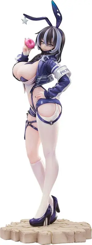CheLA77先生のオリジナルキャラ「バニーポリス01」「バニーポリス02」がフィギュアで登場。あみあみにて、それぞれ予約受付中。 画像 12