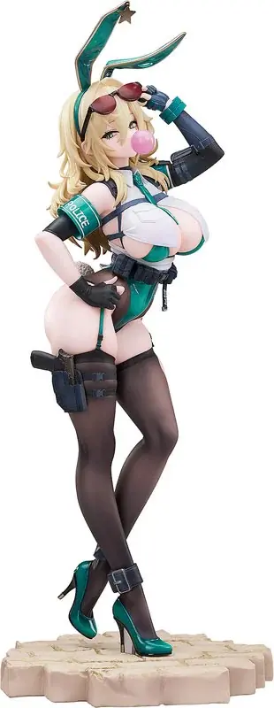 CheLA77先生のオリジナルキャラ「バニーポリス01」「バニーポリス02」がフィギュアで登場。あみあみにて、それぞれ予約受付中。 画像 3