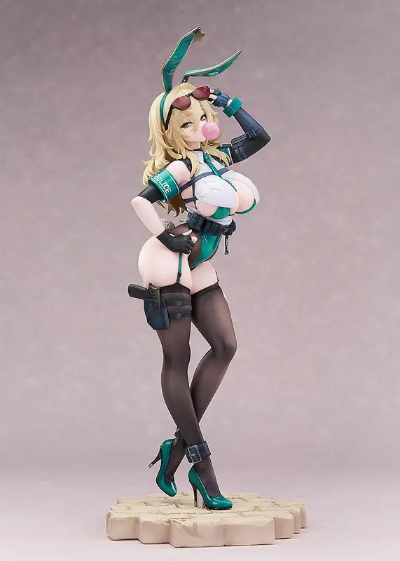 CheLA77先生のオリジナルキャラ「バニーポリス01」「バニーポリス02」がフィギュアで登場。あみあみにて、それぞれ予約受付中。 画像 4