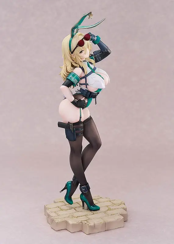 CheLA77先生のオリジナルキャラ「バニーポリス01」「バニーポリス02」がフィギュアで登場。あみあみにて、それぞれ予約受付中。 画像 6