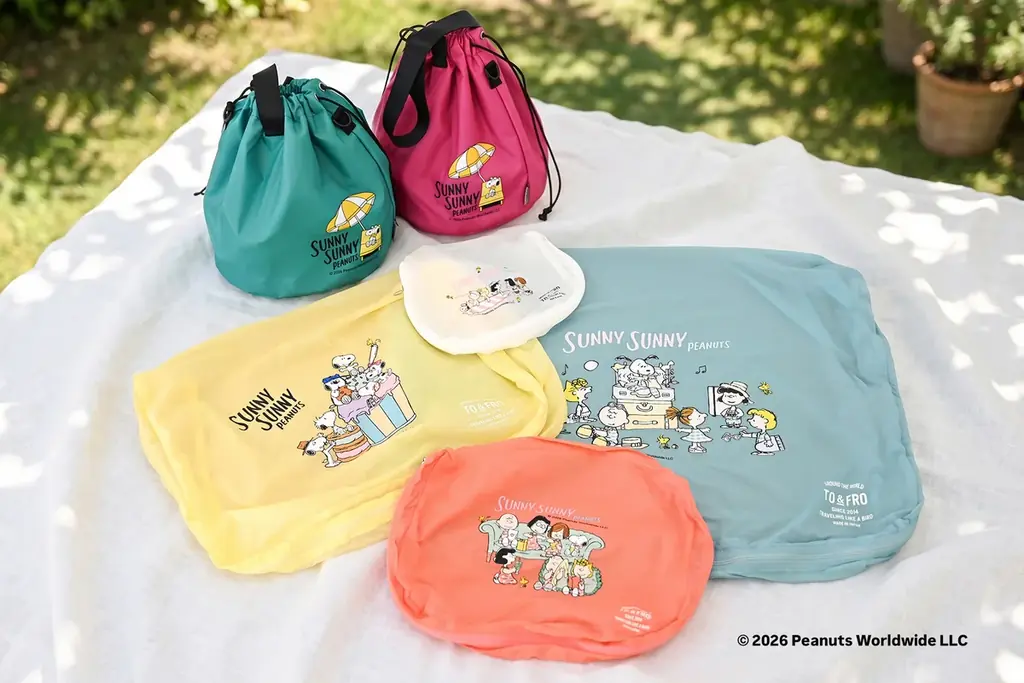 【阪急うめだ本店・阪急百貨店オンラインストア限定】8月12日（水）～ 8月25日（火）「SUNNY SUNNY PEANUTS」にてグッズを発売！TO&FRO POP UPも同日程で開催！ 画像 1