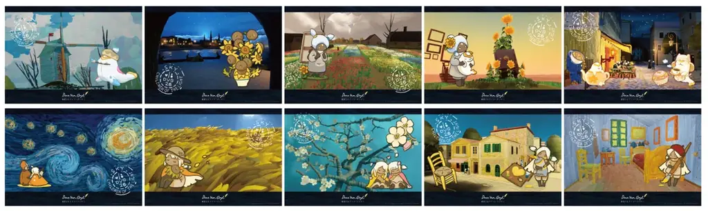『Sky 星を紡ぐ子どもたち』×ローソンプリント第2弾！ ゴッホ×Sky 描き下ろしブロマイドを全国約14,000店舗で販売開始 画像 2