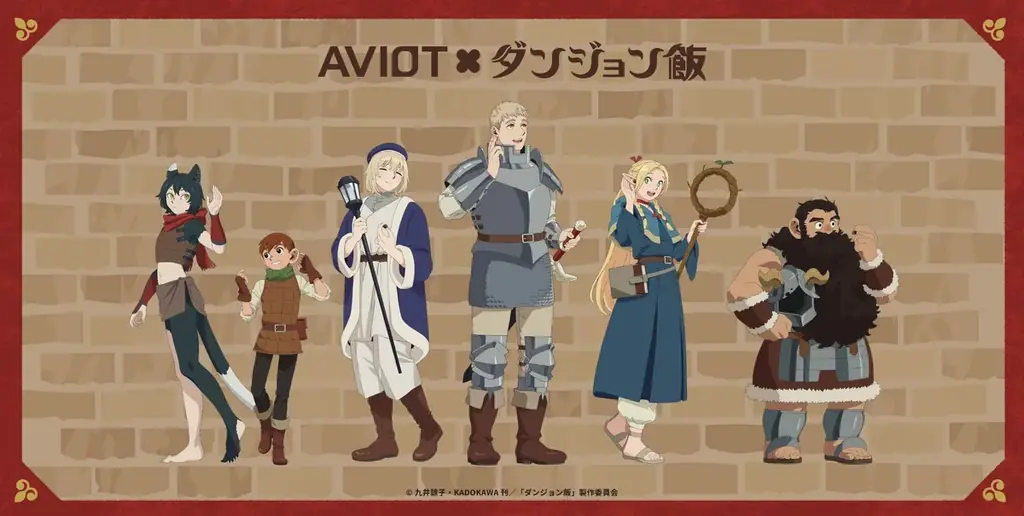 【AVIOT】AVIOT ×『ダンジョン飯』コラボレーション完全ワイヤレスイヤホンが発売決定！本日2026年8月4日(火)より予約開始 画像 1