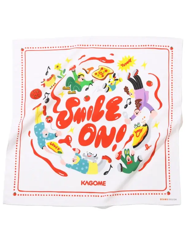 「カゴメトマトケチャップ」で自由にスマイルを描こう！KAGOME & BEAMS DESIGN タイアップキャンペーン「KAGOME SMILE ON！」を開催 画像 5