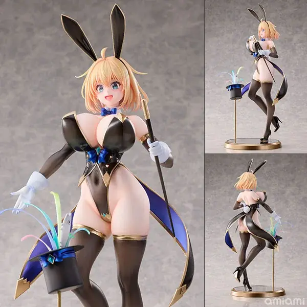 イラストレーター「高峰ナダレ」氏の原画をもとにフィギュア化した「マジシャン・ソフィア」が豪華版と通常版で登場。あみあみにて予約受付中。 画像 2