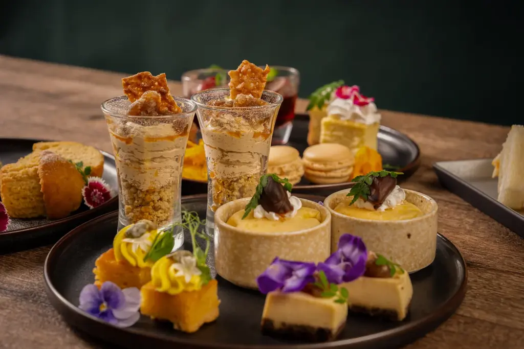 名古屋「The Living Room with SKY BAR」　秋の恵み【栗×かぼちゃ×キャラメル】のアフタヌーンティー 画像 3