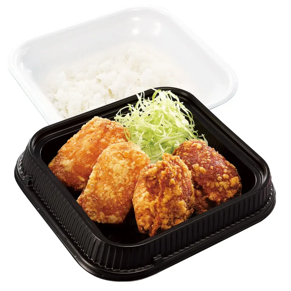 もはやステーキ。でもからあげ。スタミナ満点の「鉄板ワイルドからテキ定食」からやまで販売開始！ 画像 6