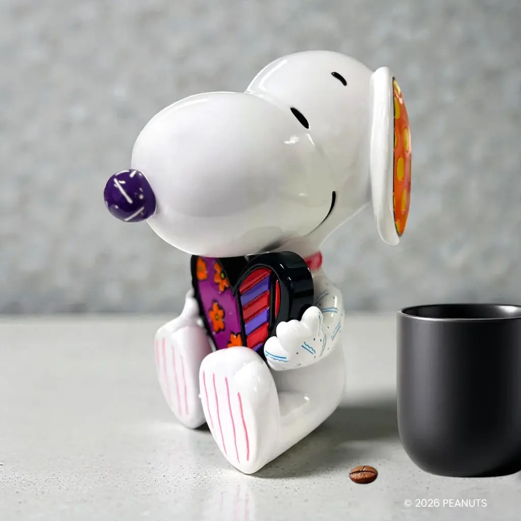 PEANUTS BRITTO世界中で愛される「PEANUTS」が、ポップアートの色彩をまとった新作インテリアフィギュアとして登場 画像 3
