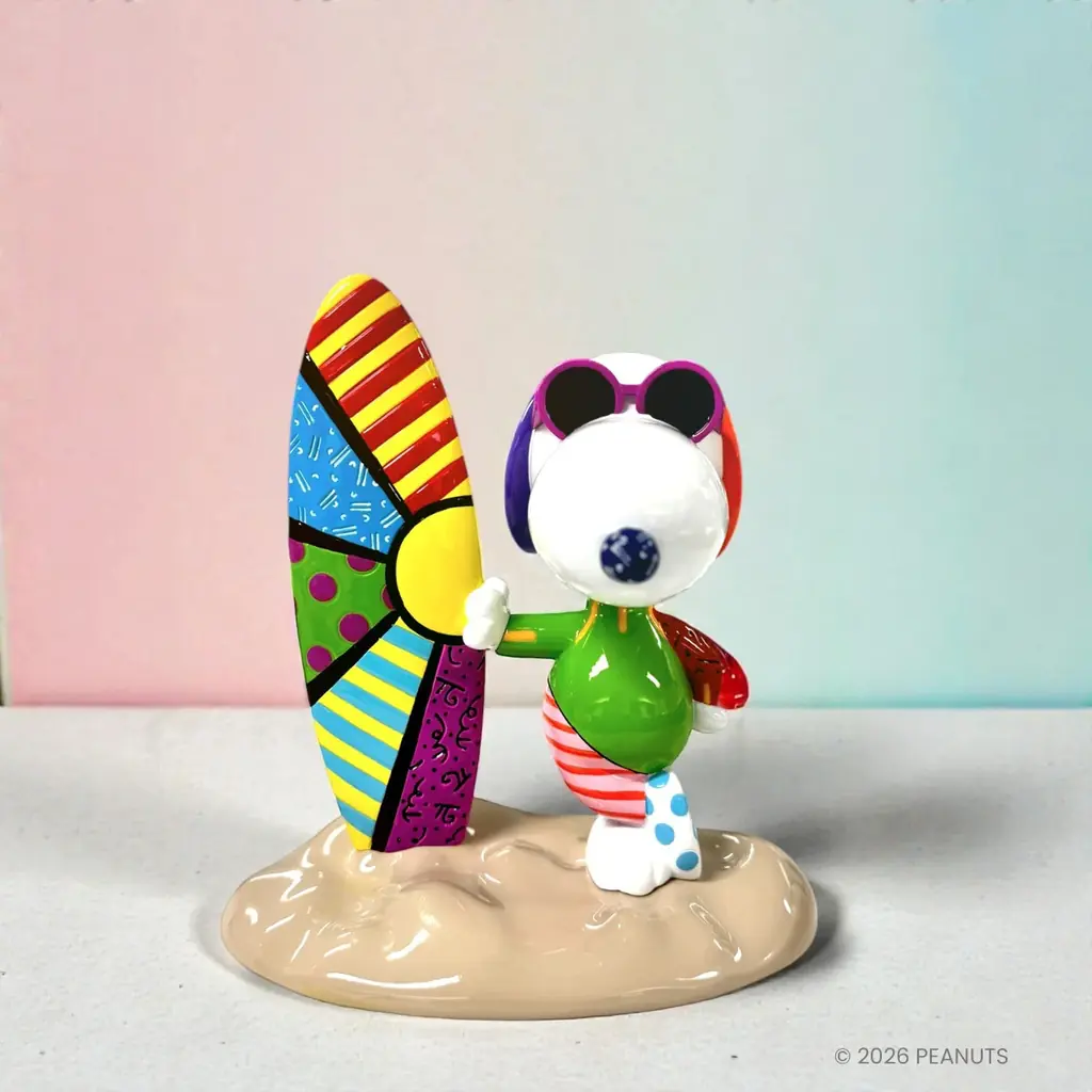 PEANUTS BRITTO世界中で愛される「PEANUTS」が、ポップアートの色彩をまとった新作インテリアフィギュアとして登場 画像 4