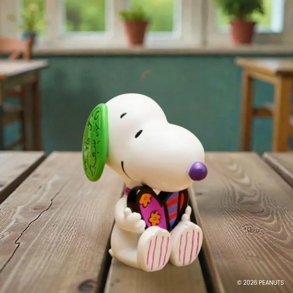 PEANUTS BRITTO世界中で愛される「PEANUTS」が、ポップアートの色彩をまとった新作インテリアフィギュアとして登場 画像 7