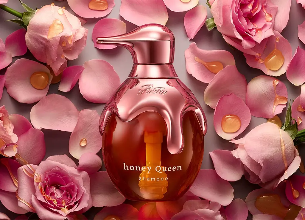 女王蜂のローヤルゼリー3D成分※1で、うねりもとろける濃密うるおい髪。ReFa HONEY QUEEN ROSE LINE 2026年8月10日（月）ReFa GINZAにて先行発売 画像 6