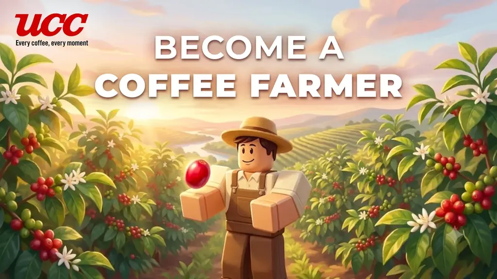 UCCがROBLOXで公開、コーヒー農園を体験できる新コンテンツ