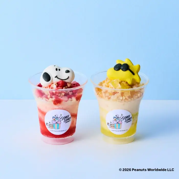 【阪急うめだ本店】オンラインで好評発売中の「スヌーピーアイスパフェ」が8月12日(水)より12階レストラン「オールスターダイニング」に登場 画像 2