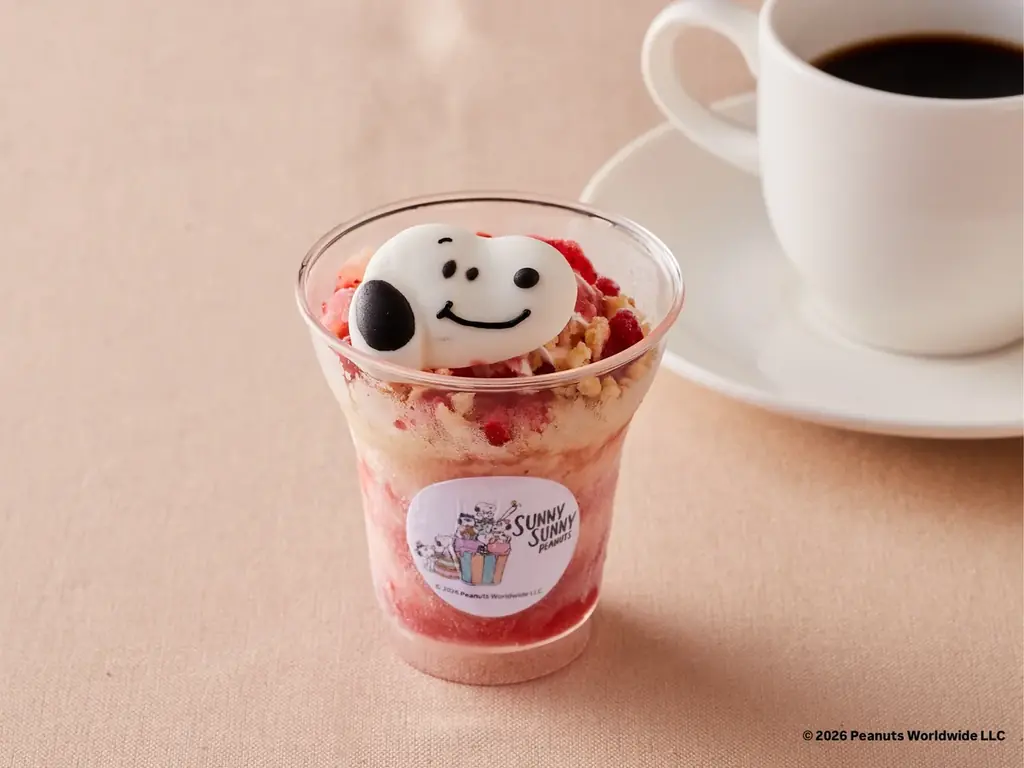 【阪急うめだ本店】オンラインで好評発売中の「スヌーピーアイスパフェ」が8月12日(水)より12階レストラン「オールスターダイニング」に登場 画像 4