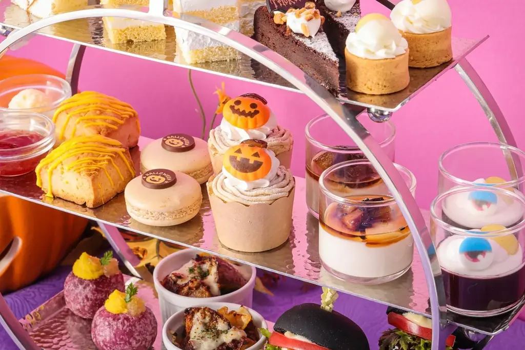 秋の味覚に大変身！ホテル最上階で愉しむおばけたちとのハロウィンアフタヌーンティー 画像 3
