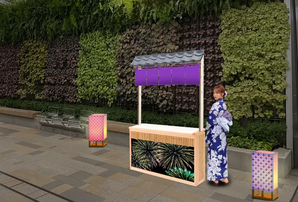 プロジェクションマッピング「八重洲花火」が今年は2エリアに拡大！約100基の灯籠が夏の東京駅を彩る「宵路灯籠2026」開催 画像 15