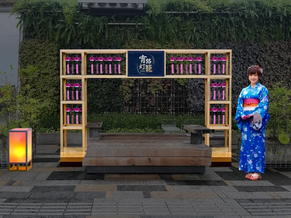 プロジェクションマッピング「八重洲花火」が今年は2エリアに拡大！約100基の灯籠が夏の東京駅を彩る「宵路灯籠2026」開催 画像 7