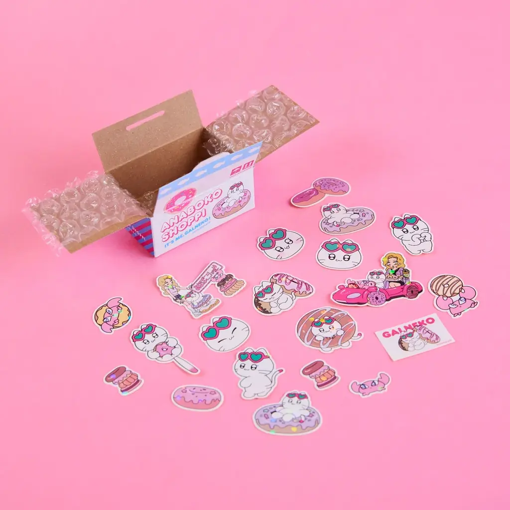 ギャルに憧れるネコ「ギャルネコ」が全国4都市を巡回！ドーナツ＝“あなぼこ” がテーマのポップアップを9月より順次開催 画像 6