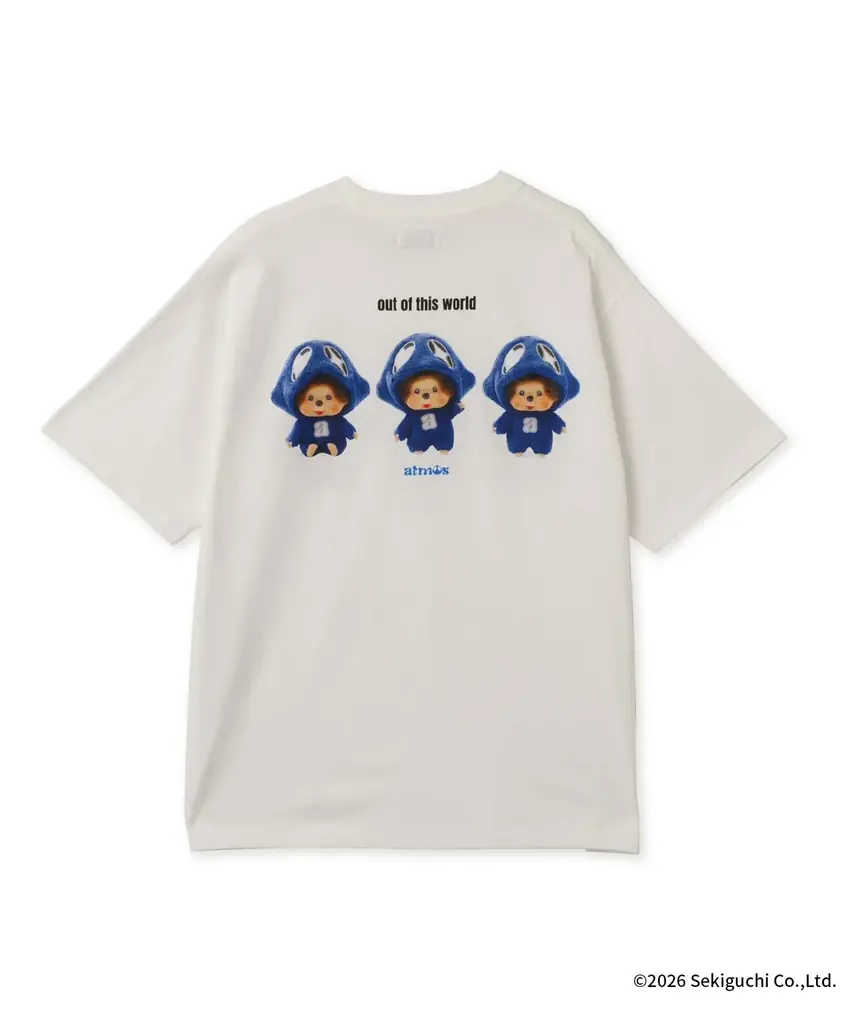 「atmos」のオリジナルキャラクター『TENKYU』が『Monchhichi』とコラボレーション 画像 6