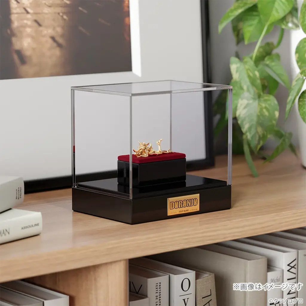 『ヤッターマン』ドロンジョ様が黄金の輝きをまとい登場！麗しく横たわる魅惑の姿を、約5cmの18金ミニフィギュアで精密再現【限定10体】 画像 3