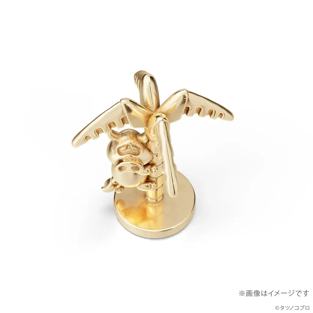 【ヤッターマン】伝説メカ＆名脇役が18金で登場！「ヤッターワン」「おだてブタ」ミニフィギュア。各100体限定、9/25（金）まで予約受付 画像 13