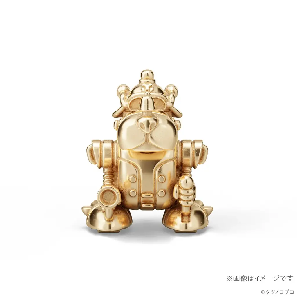 【ヤッターマン】伝説メカ＆名脇役が18金で登場！「ヤッターワン」「おだてブタ」ミニフィギュア。各100体限定、9/25（金）まで予約受付 画像 3