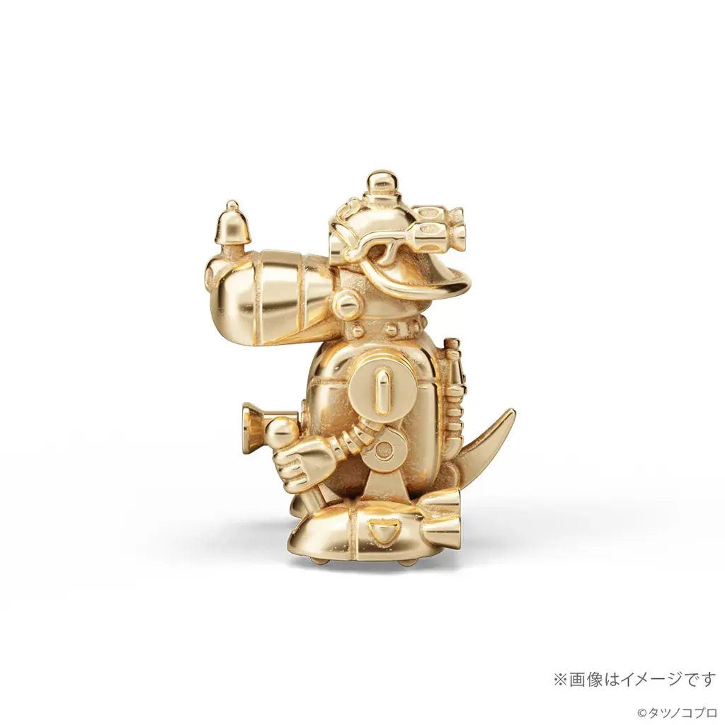 【ヤッターマン】伝説メカ＆名脇役が18金で登場！「ヤッターワン」「おだてブタ」ミニフィギュア。各100体限定、9/25（金）まで予約受付 画像 4