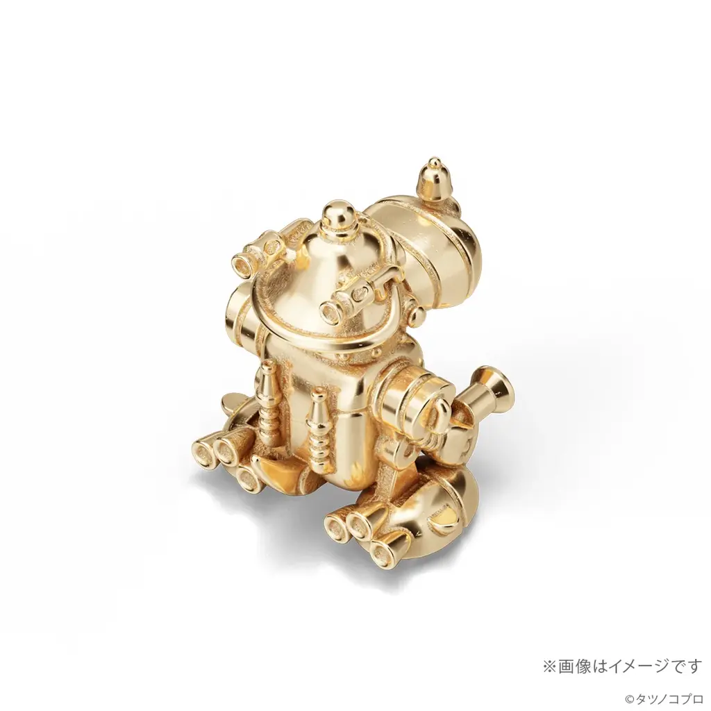 【ヤッターマン】伝説メカ＆名脇役が18金で登場！「ヤッターワン」「おだてブタ」ミニフィギュア。各100体限定、9/25（金）まで予約受付 画像 5