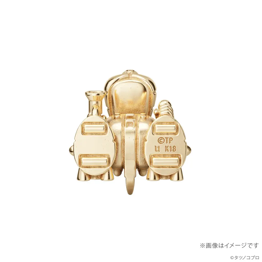 【ヤッターマン】伝説メカ＆名脇役が18金で登場！「ヤッターワン」「おだてブタ」ミニフィギュア。各100体限定、9/25（金）まで予約受付 画像 6