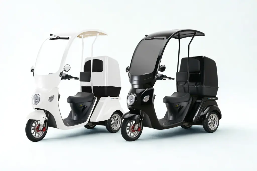 【初登場！】免許不要の四輪電動車「ブレイズ イーカーゴ」と屋根付き三輪電動バイク「EVデリバリー」がCareTEX東京’26に出展 画像 8