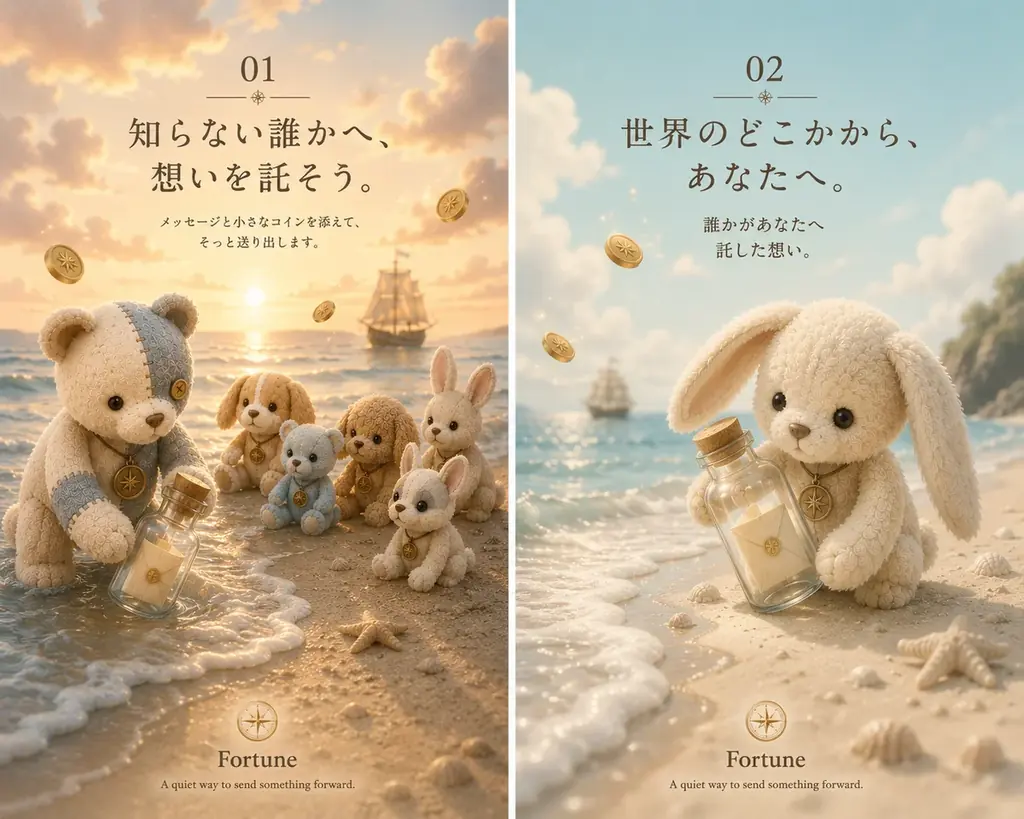 「人を探すのではなく、偶然に出会う。」匿名Webサービス「Fortune」ベータ版を公開 画像 5