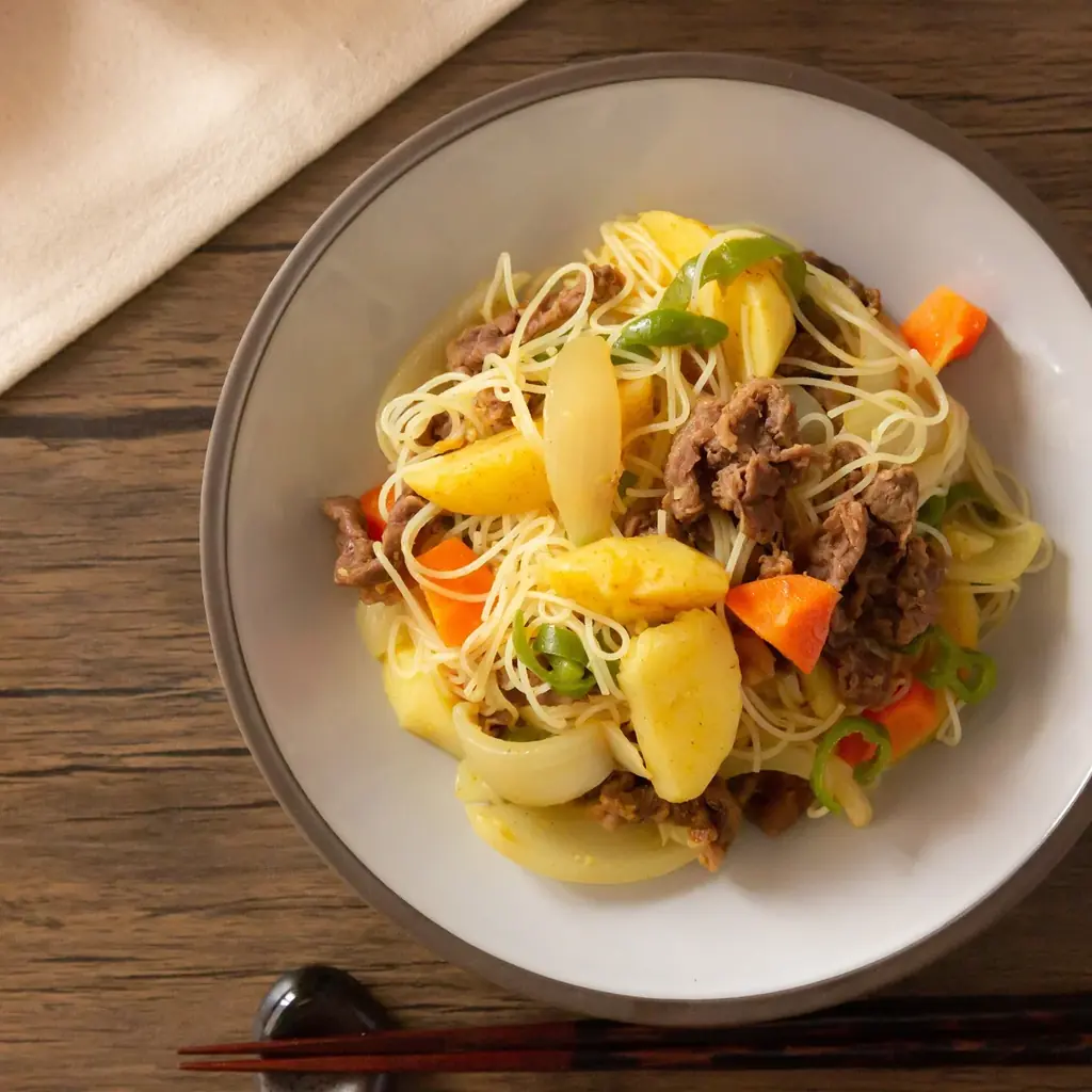 夏休みのお昼ごはん問題に！火を使わず、洗い物も最小限。電子レンジで完結する「ビーフンレシピ」を提案 画像 3
